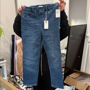 Good American Dark Blue Skinny Jeans